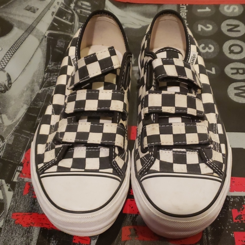 Checkered vans